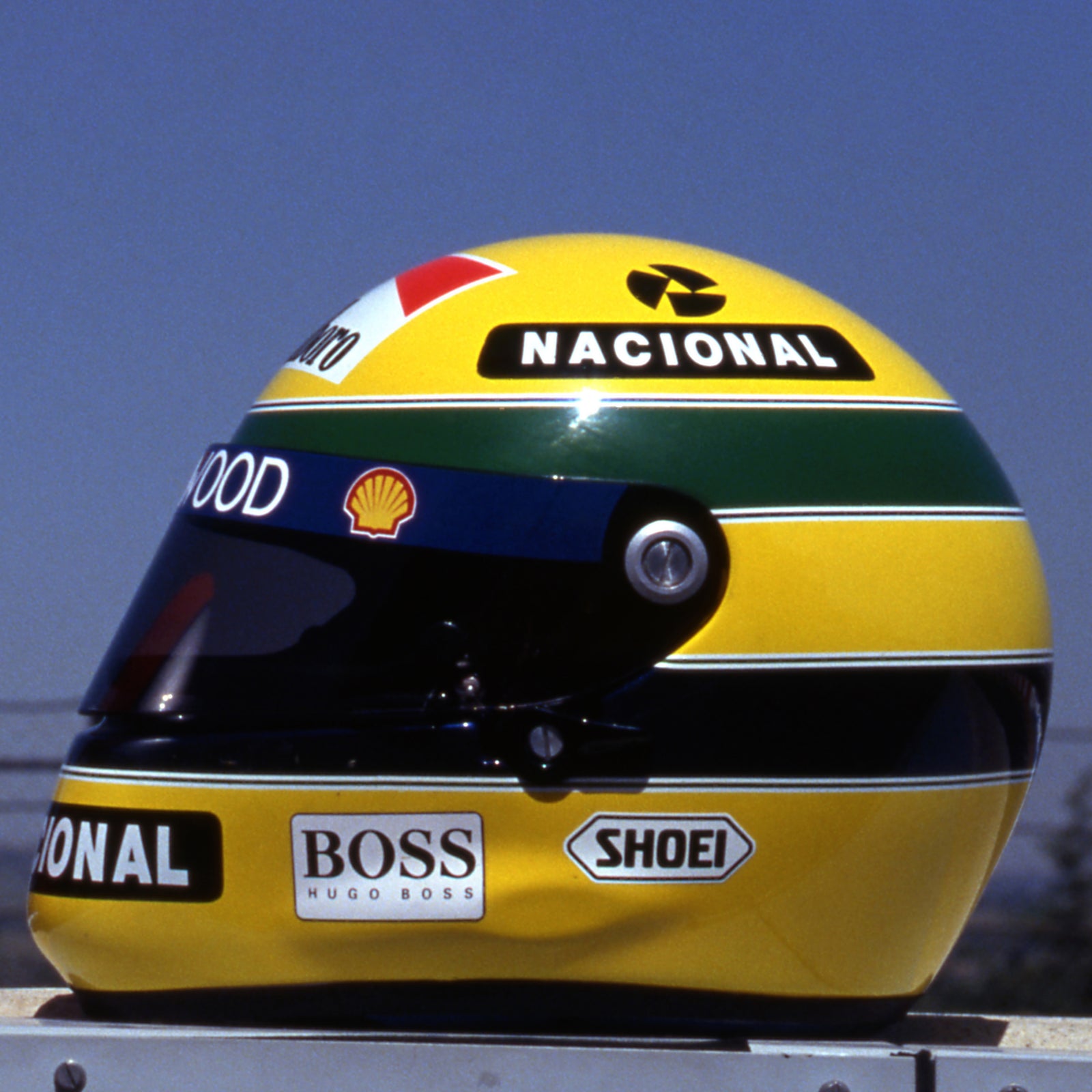 Ayrton Senna 1993 European GP Official Replica Helmet