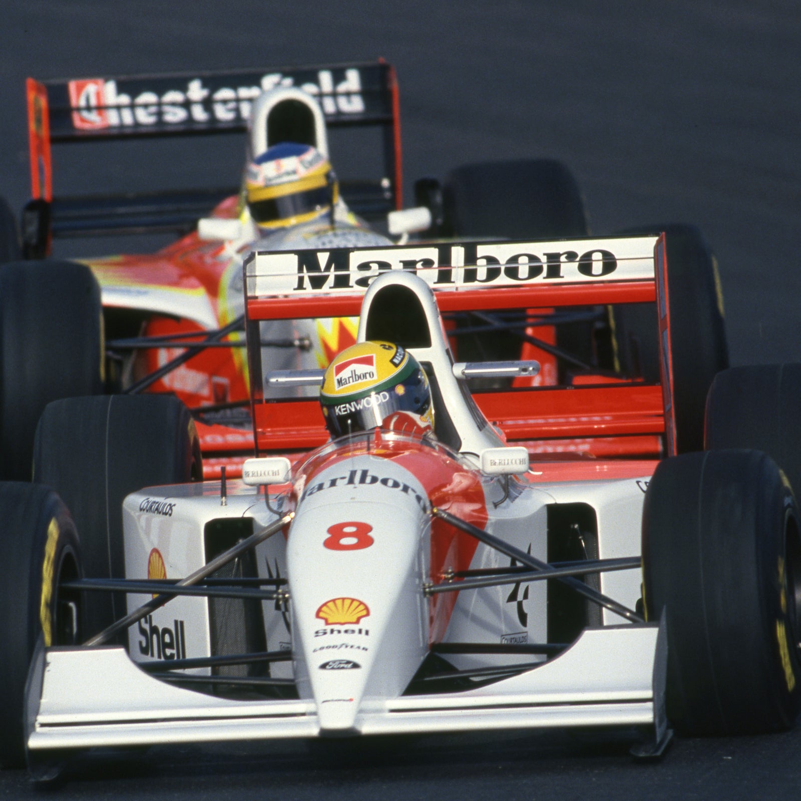 Ayrton Senna 1993 European GP Official Replica Helmet