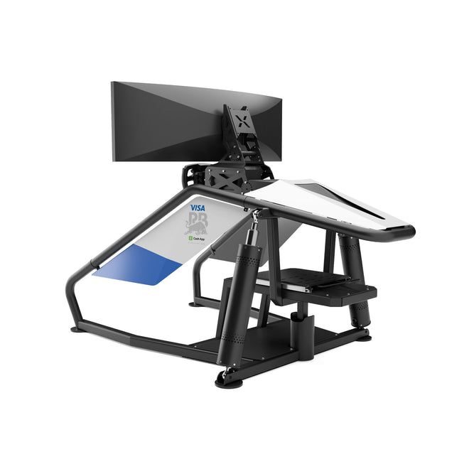 Visa Cash App Racing Bulls F1 Team X Wav static simulator accessible racing cockpit inclusive design immersive experience