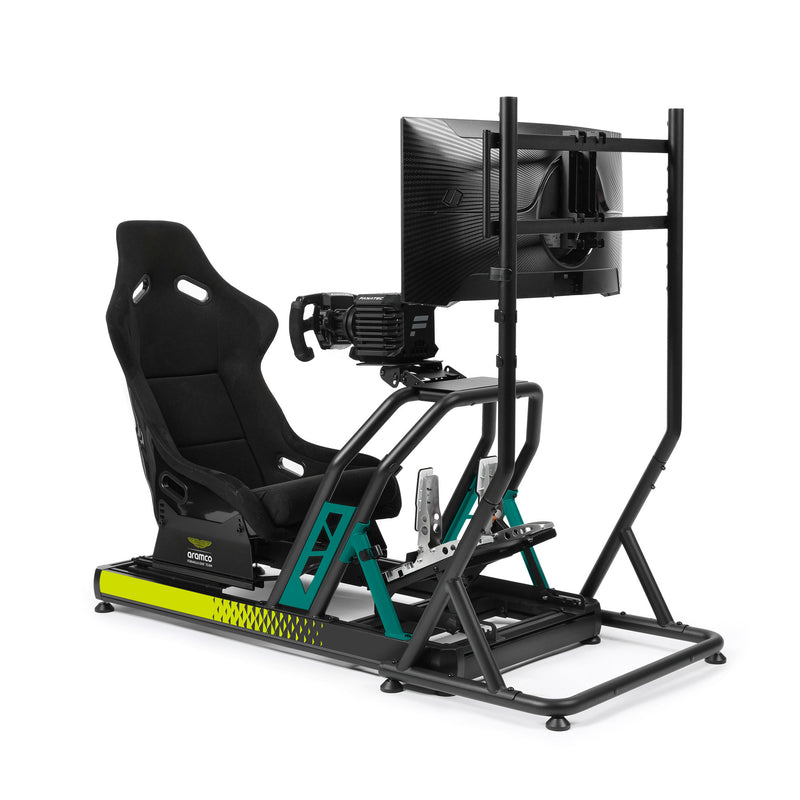 Aston Martin Aramco F1 Team TRK Package static simulator professional racing cockpit full setup immersive experience