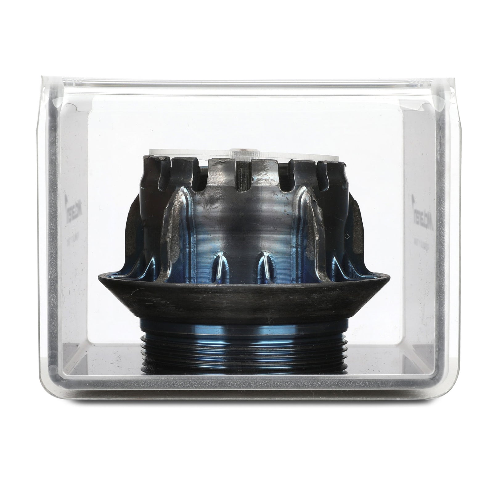 McLaren F1 Team 2025 blue wheel nut in premium display case authentic Formula 1 collector piece
