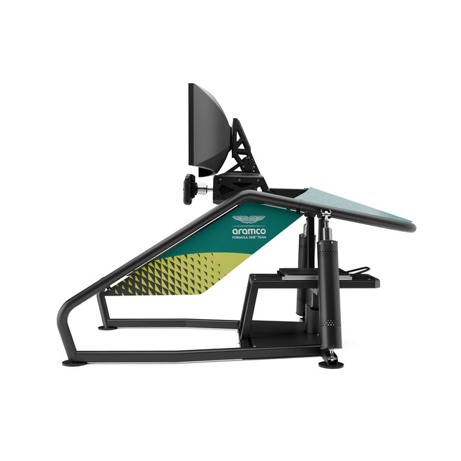 Aston Martin Formula 1 Team X Wav static simulator accessible cockpit fixed platform inclusive motorsport experience