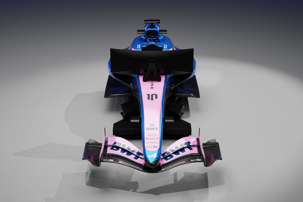 2026 BWT Alpine Formula One™ Team racing simulator, Formula 1-inspired design and premium motorsport memorabilia for collectors