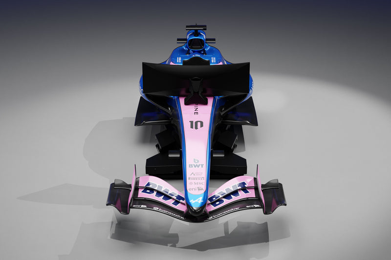 2026 BWT Alpine Formula One™ Team racing simulator, Formula 1-inspired design and premium motorsport memorabilia for collectors