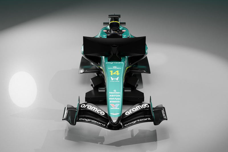 2026 Aston Martin Aramco F1® Team racing simulator, Formula 1-inspired design and premium motorsport memorabilia for collectors