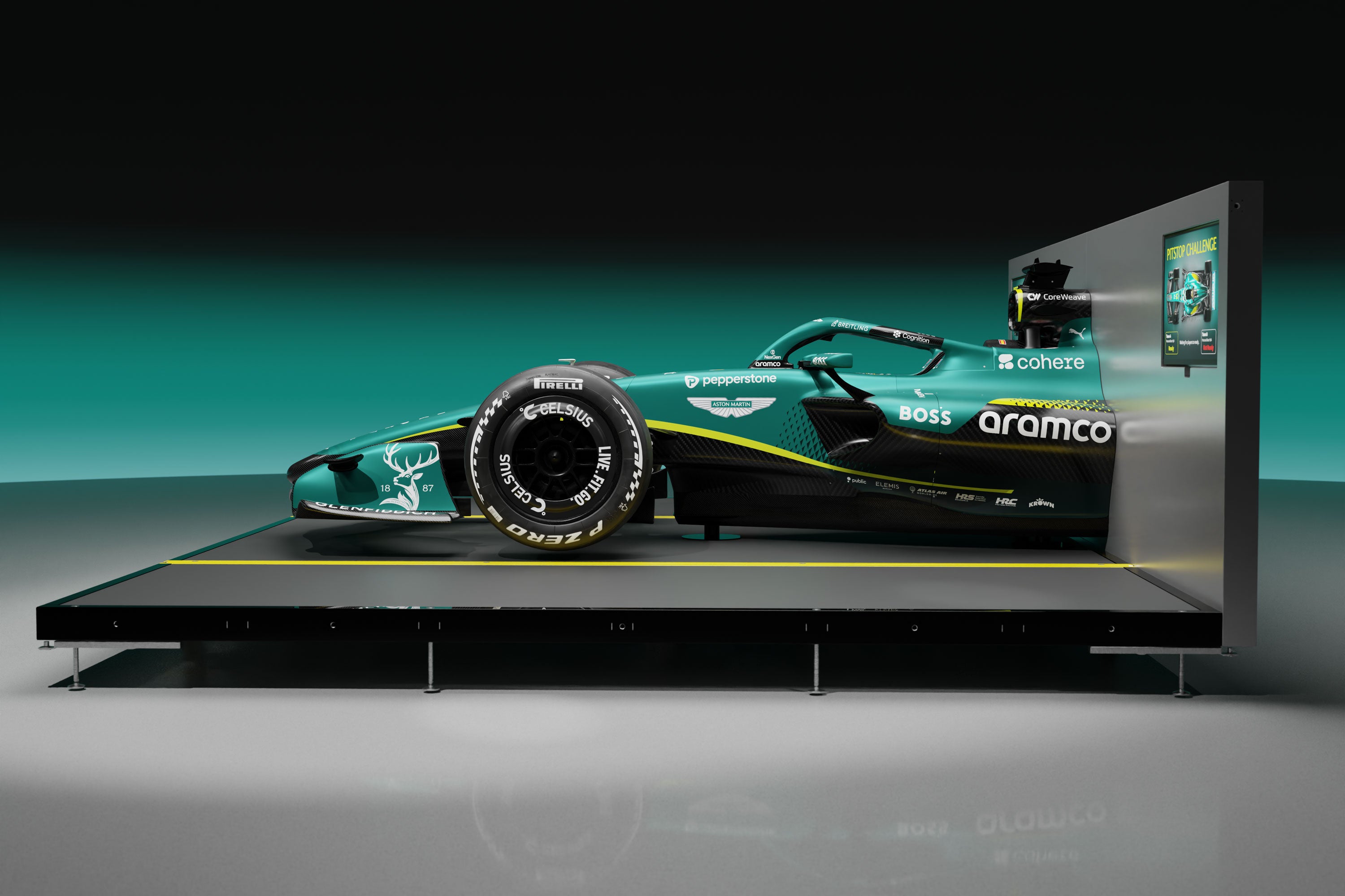 Pit Stop Rig Aston Martin Aramco 2026 | F1 Authentics