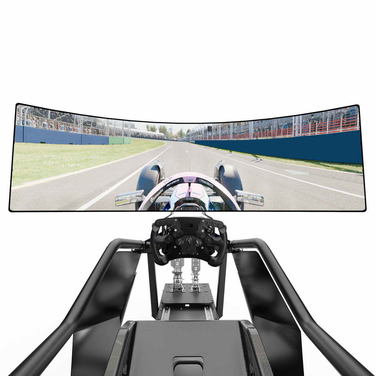 BWT Alpine F1 Team X6 motion simulator dynamic platform high-performance racing cockpit experience