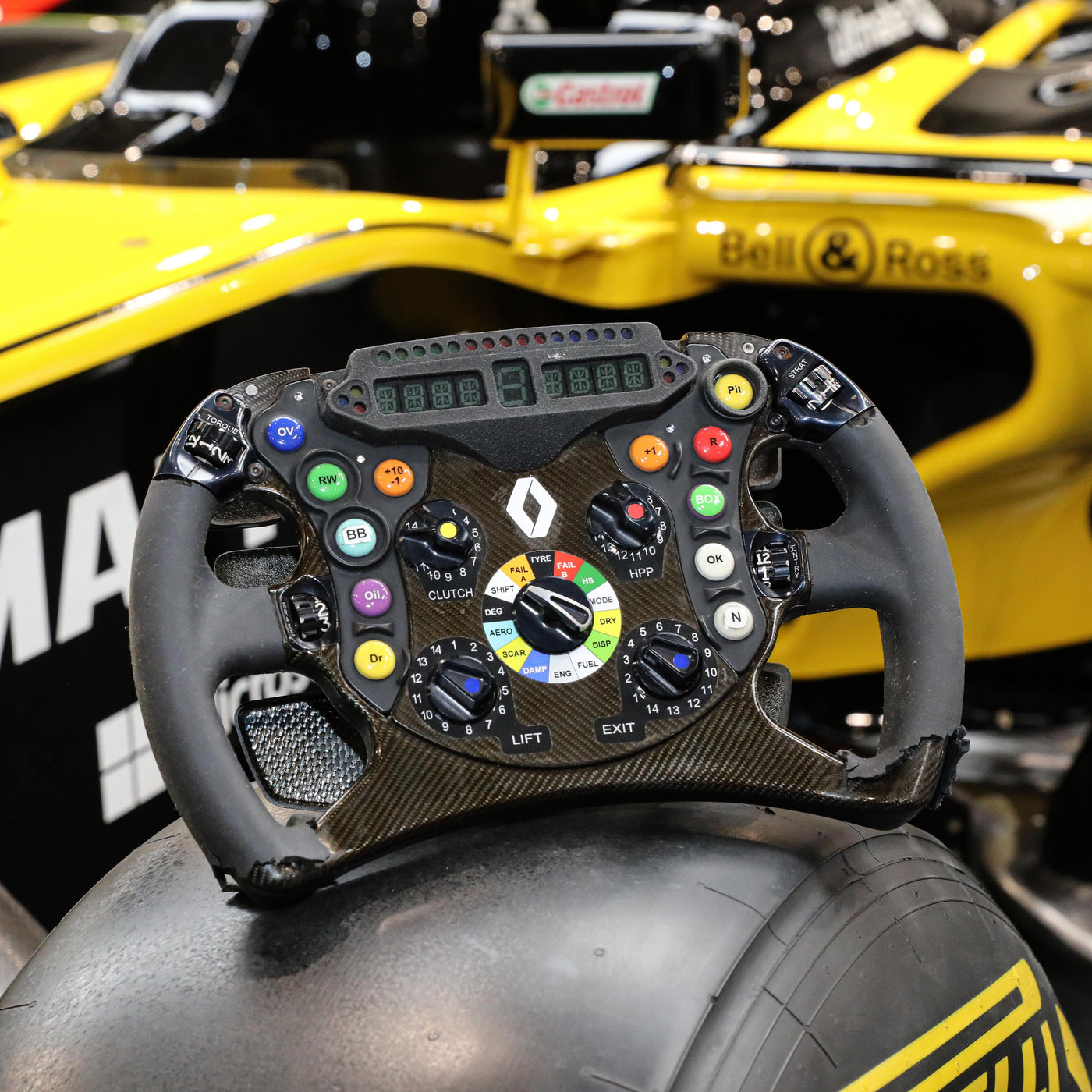 2014 Lotus E22-03 Rolling Chassis (2019 RS19 Livery)