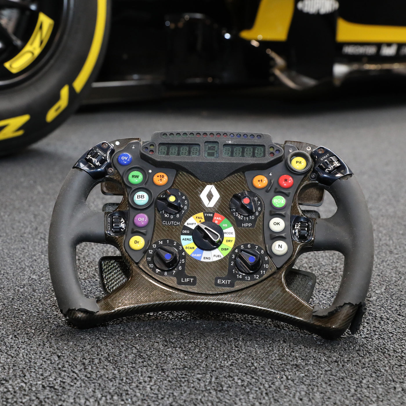 2014 Lotus E22-03 Rolling Chassis (2019 RS19 Livery)