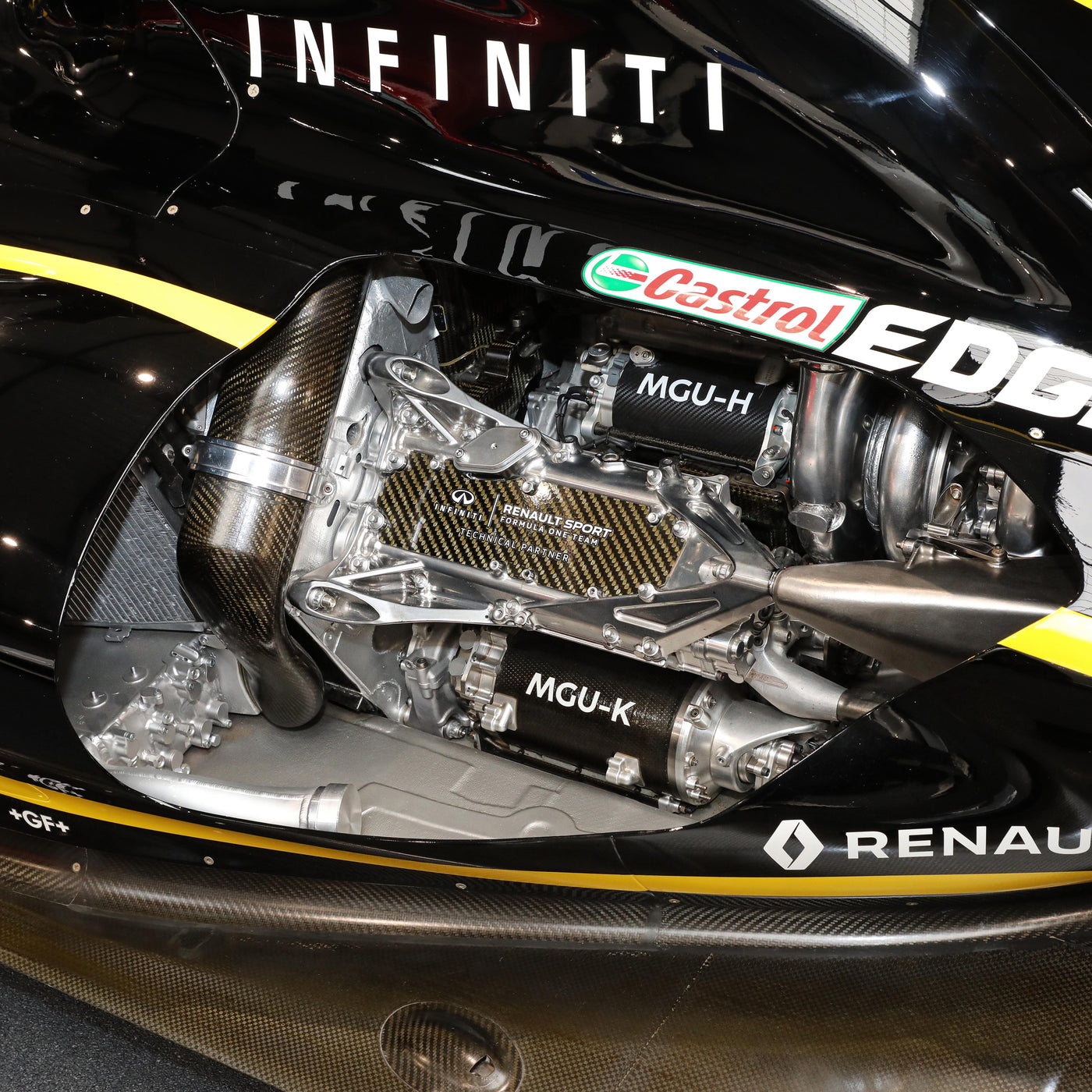 2014 Lotus E22-03 Rolling Chassis (2019 RS19 Livery)