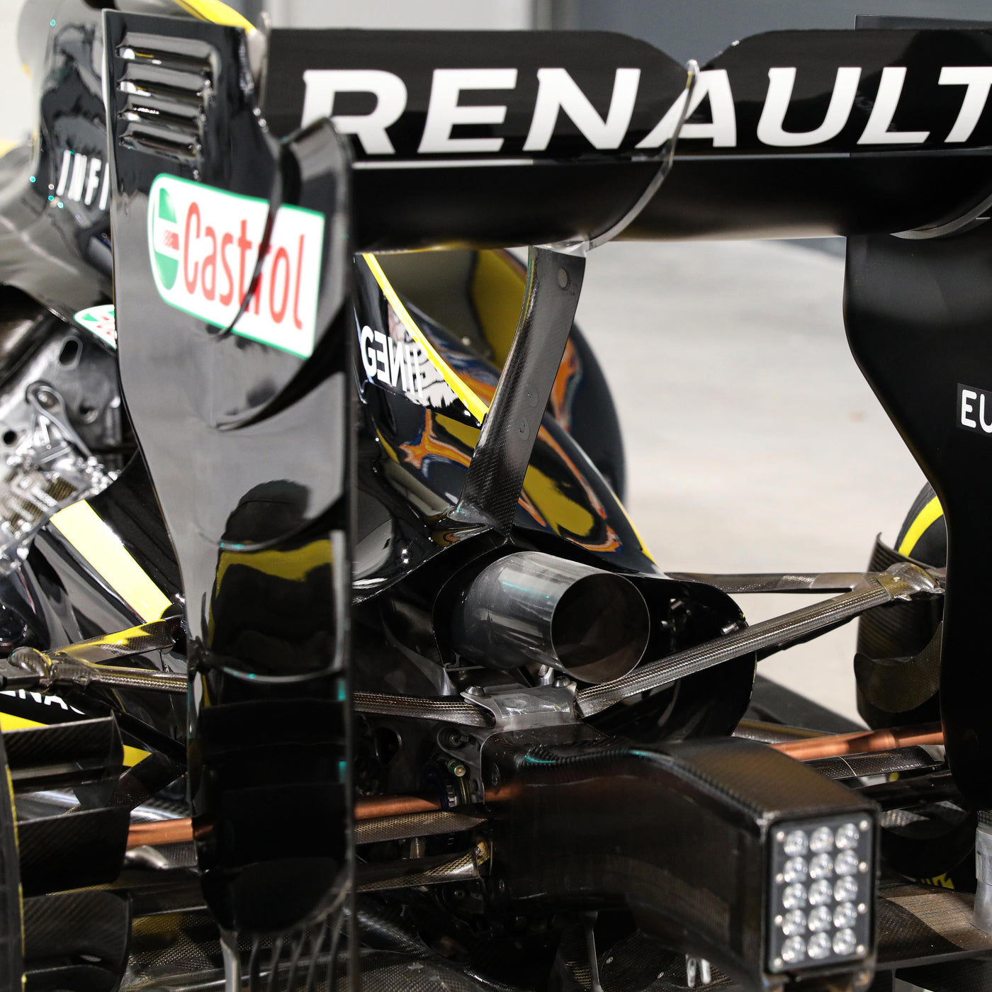 2014 Lotus E22-03 Rolling Chassis (2019 RS19 Livery)