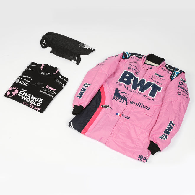 LOT 032 - Pierre Gasly 2025 Signed Racewear Bundle - Austrian GP