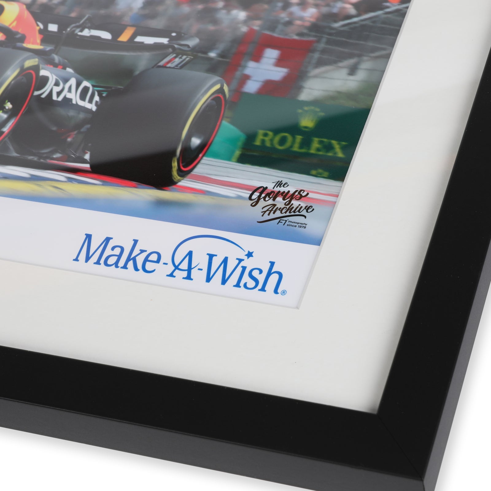 LOT 577 - Max Verstappen Red Bull Signed Poster - Make-A-Wish