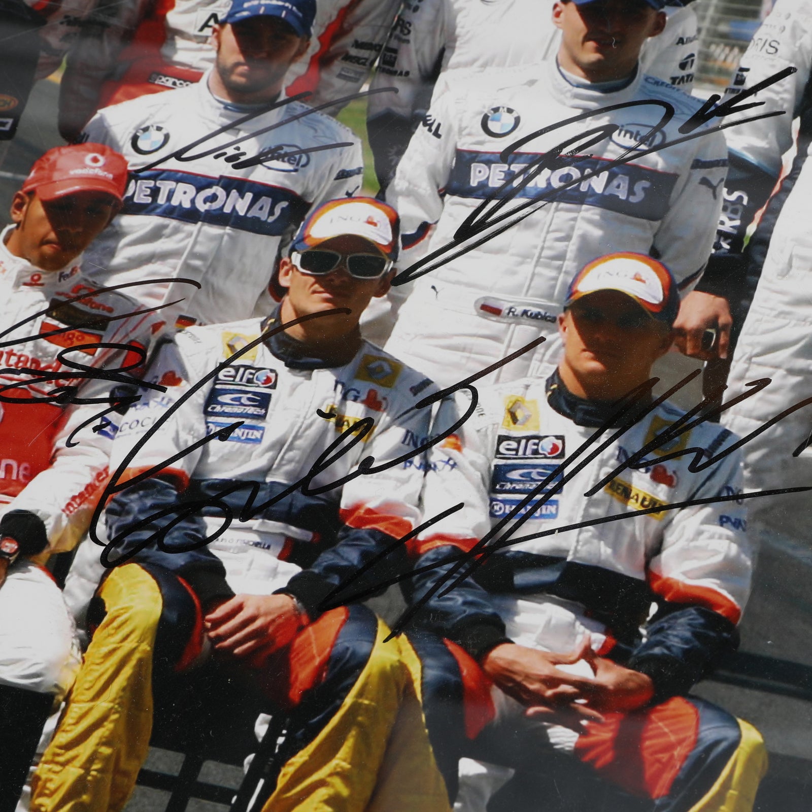 LOT 576 - Signed 2007 Australian GP Formula One Full Grid Photo - Make-A-Wish