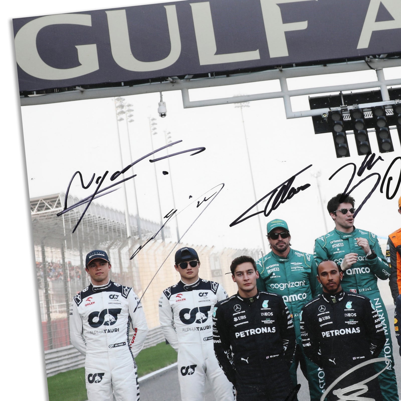 LOT 574 - Signed 2023 Formula One Full Grid Photo - Make-A-Wish