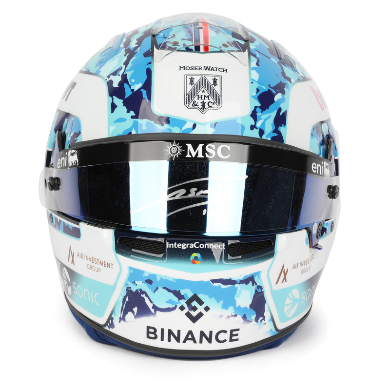 Pierre Gasly Signed 2025 BWT Alpine F1 Team Replica Helmet