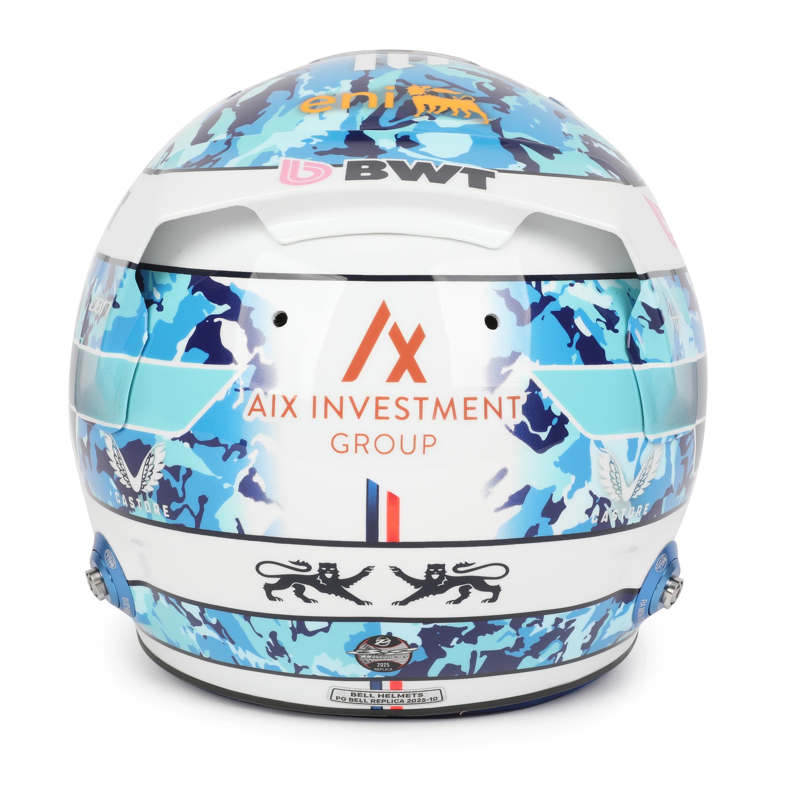 Pierre Gasly Signed 2025 BWT Alpine F1 Team Replica Helmet