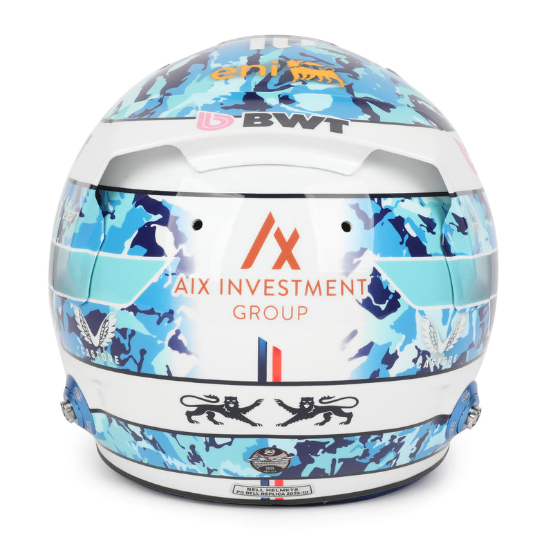 Pierre Gasly Signed 2025 BWT Alpine F1 Team Replica Helmet