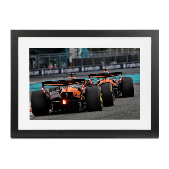 McLaren F1 Team  2025 'One-Two' Print - Miami GP