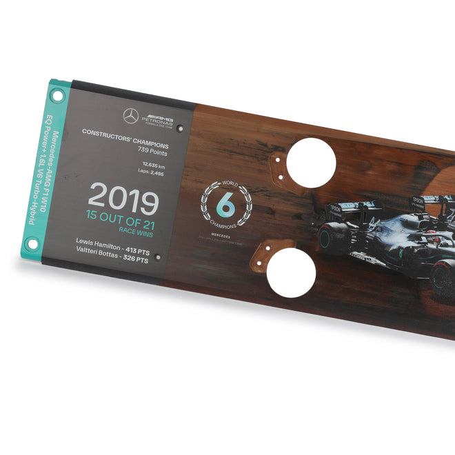 2019 Mercedes Skid Plank Wall Art