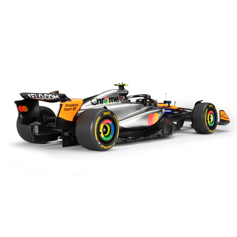 Lando Norris 2025 McLaren MCL39 1:8 Scale Model - British GP Amalgam Collection