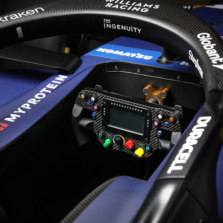 2024 Williams FW46 Formula 1-inspired show car, full-size collector display vehicle showcasing iconic Williams Racing styling