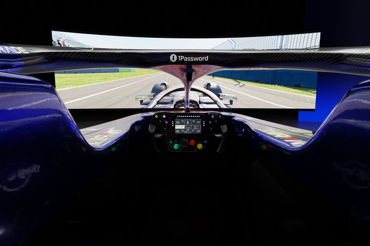 2026 Oracle Red Bull Racing F1® Team Formula 1-inspired racing simulator, premium collector display and luxury motorsport memorabilia centrepiece