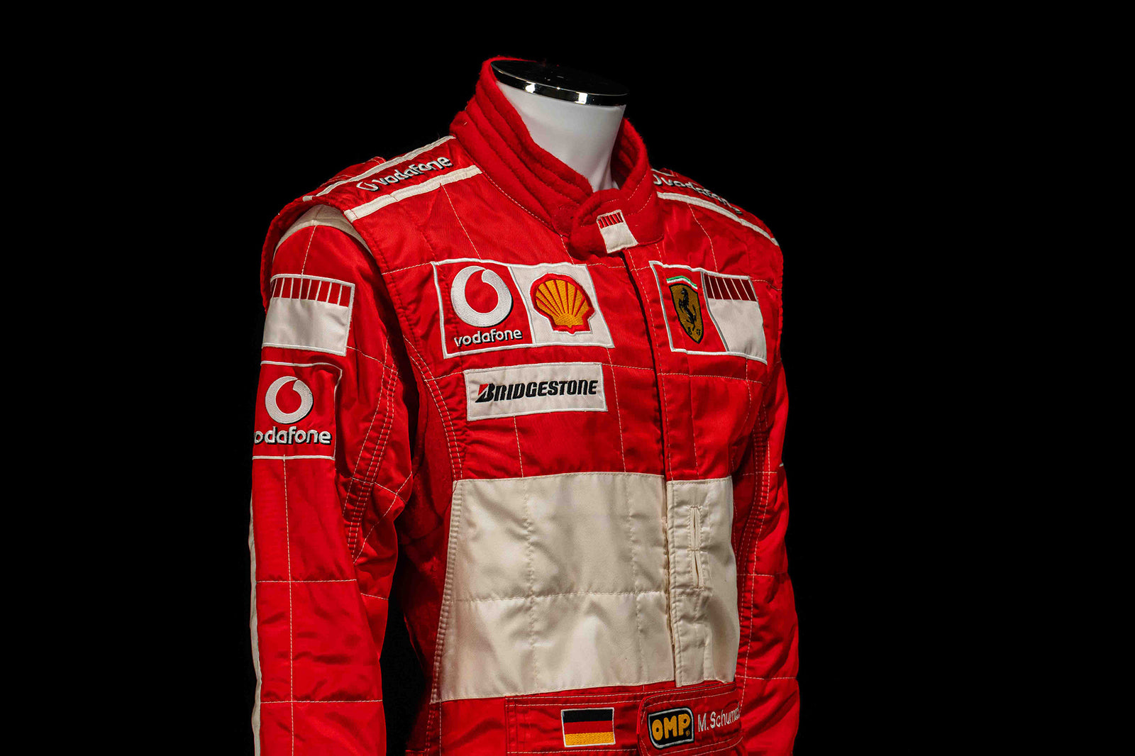 LOT 523 - Michael Schumacher 2006 Race Used Ferrari Suit - Turkey GP