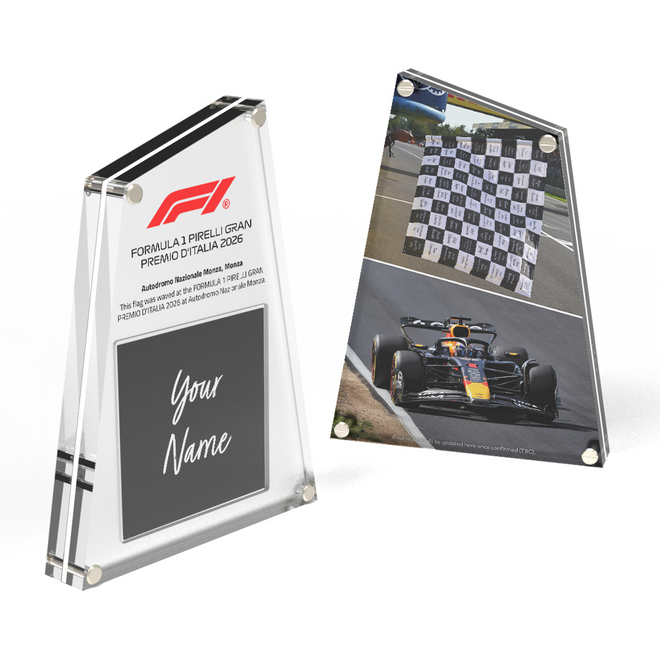 Own the Chequered Flag - 2026 Italian Grand Prix