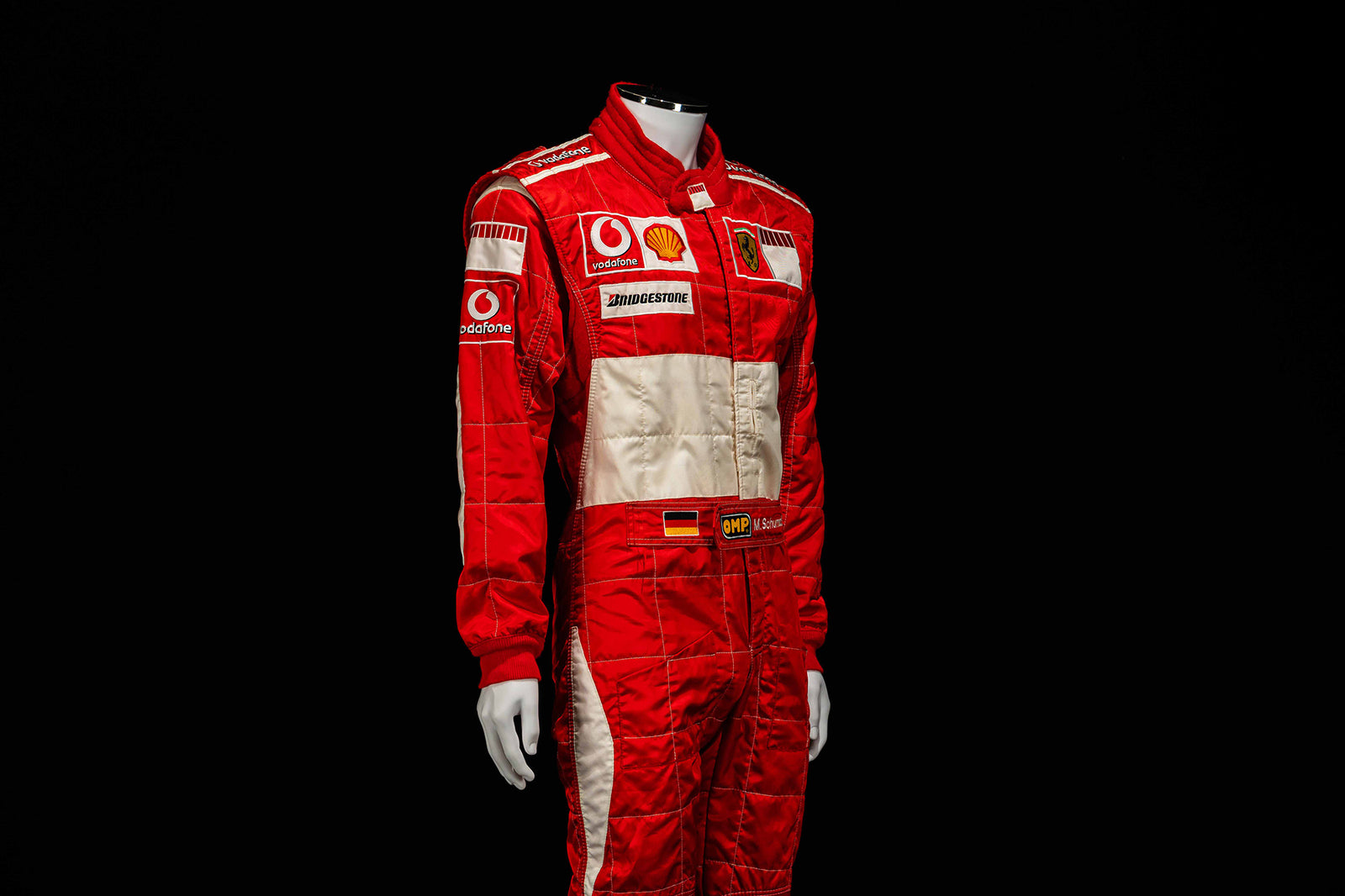 LOT 523 - Michael Schumacher 2006 Race Used Ferrari Suit - Turkey GP