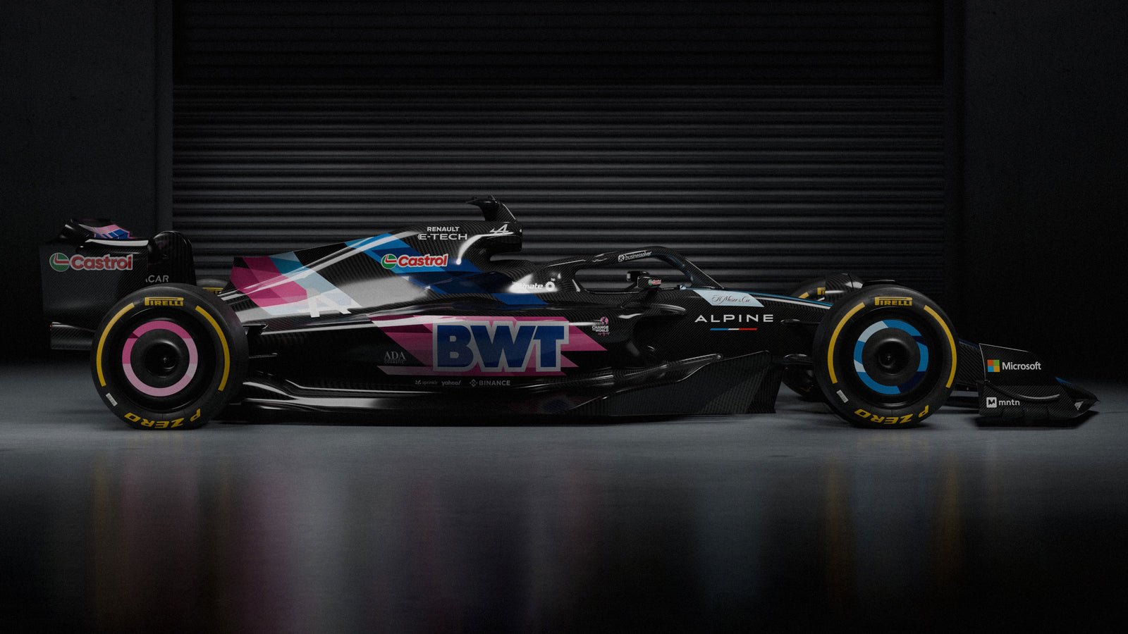 Official BWT Alpine F1 Team A524 Show Car