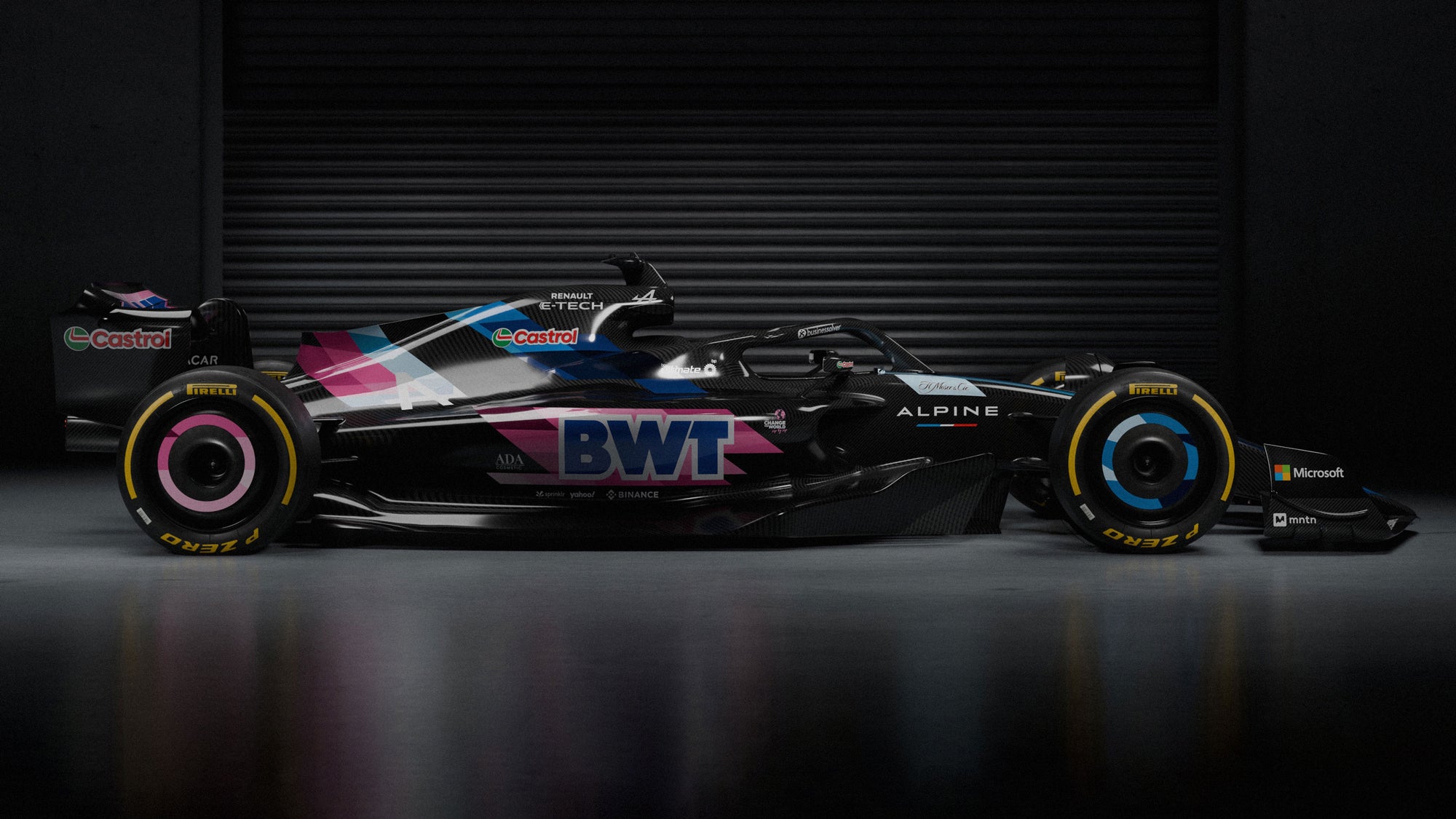 Official BWT Alpine F1 Team A524 Show Car