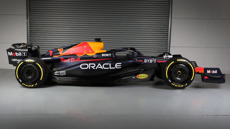 2023 Red Bull Racing RB19 show car, full-size Formula 1 display car and premium collector centrepiece for motorsport enthusiasts