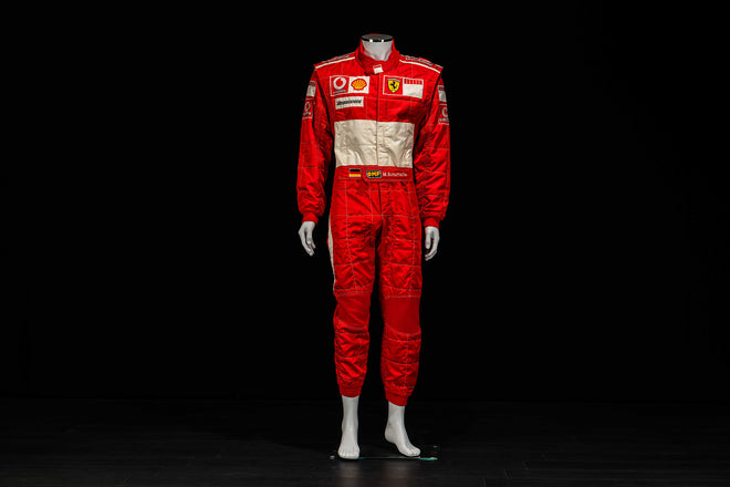 LOT 523 - Michael Schumacher 2006 Scuderia Ferrari Suit - Turkey GP Used