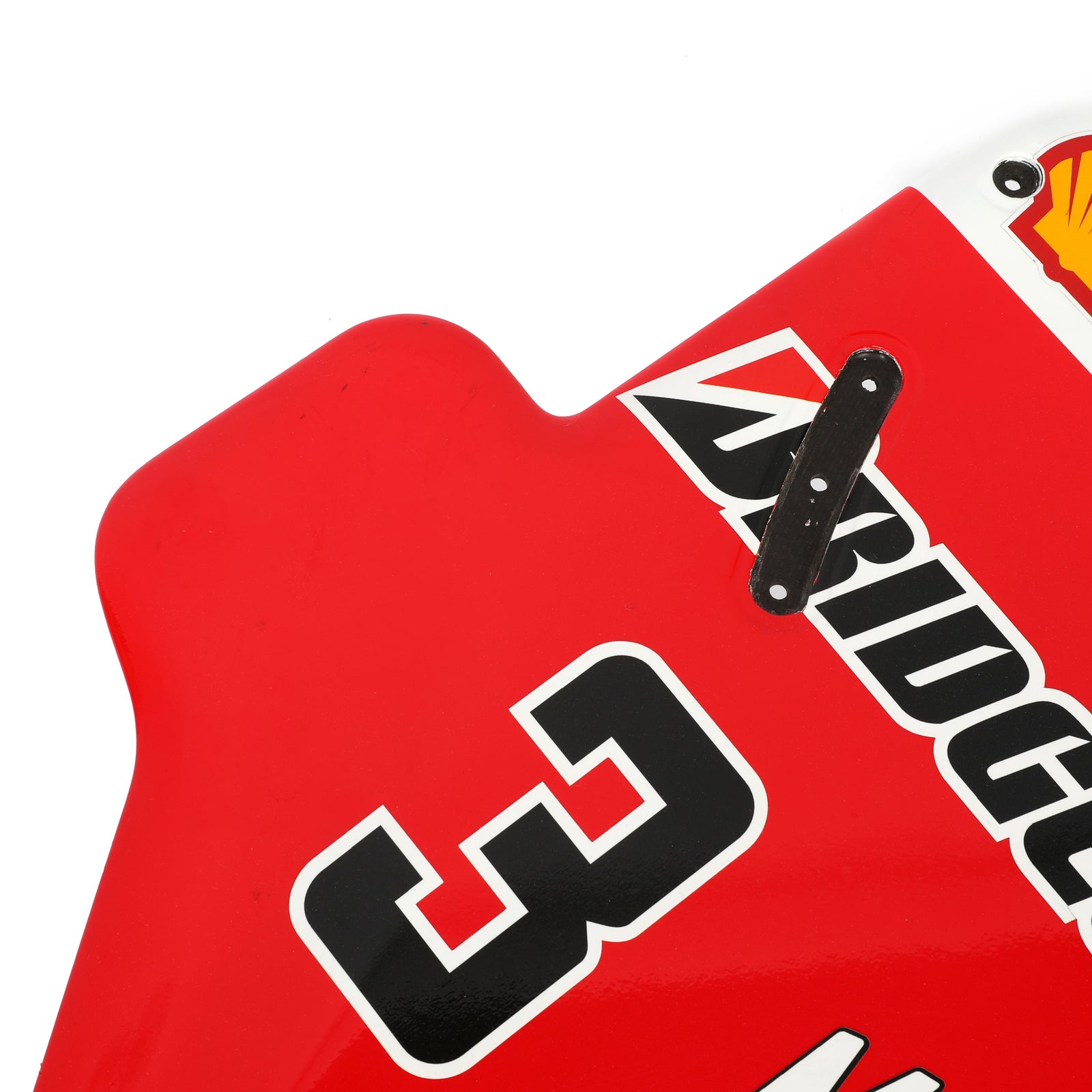 The Silverstone Auction LOT 036 - Michael Schumacher 1999 Ferrari F399 Rear Wing L/H Endplate - Signed