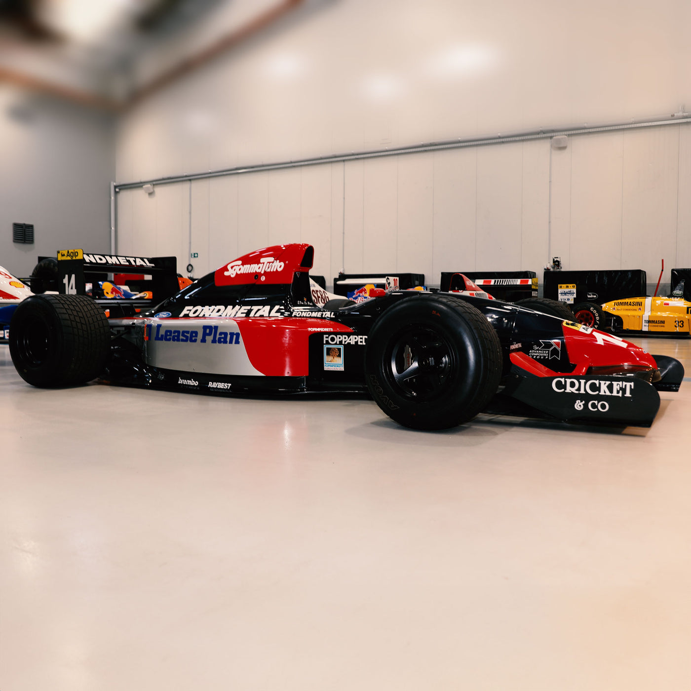 Running 1992 Fondmetal GR02 F1® Race Car – Chassis No.3