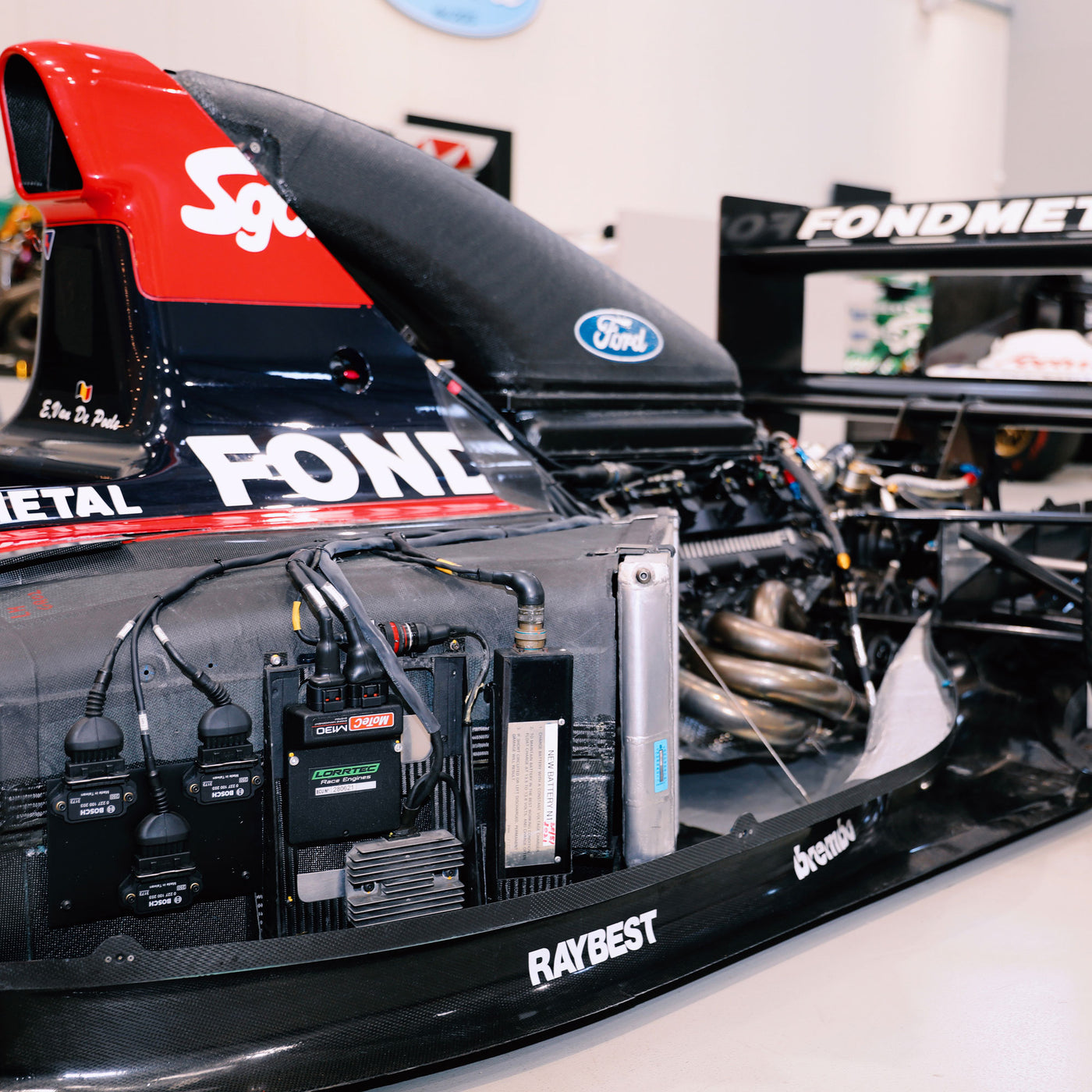 Running 1992 Fondmetal GR02 F1® Race Car – Chassis No.3