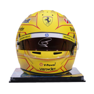 Lewis Hamilton 2026 Scuderia Ferrari Full Size Signed Replica Helmet - Edition 06/20