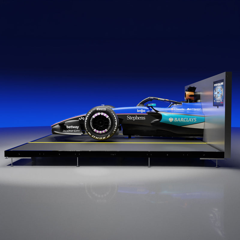 Official 2026 Atlassian Williams F1® Team FW48 Pit Stop Rig