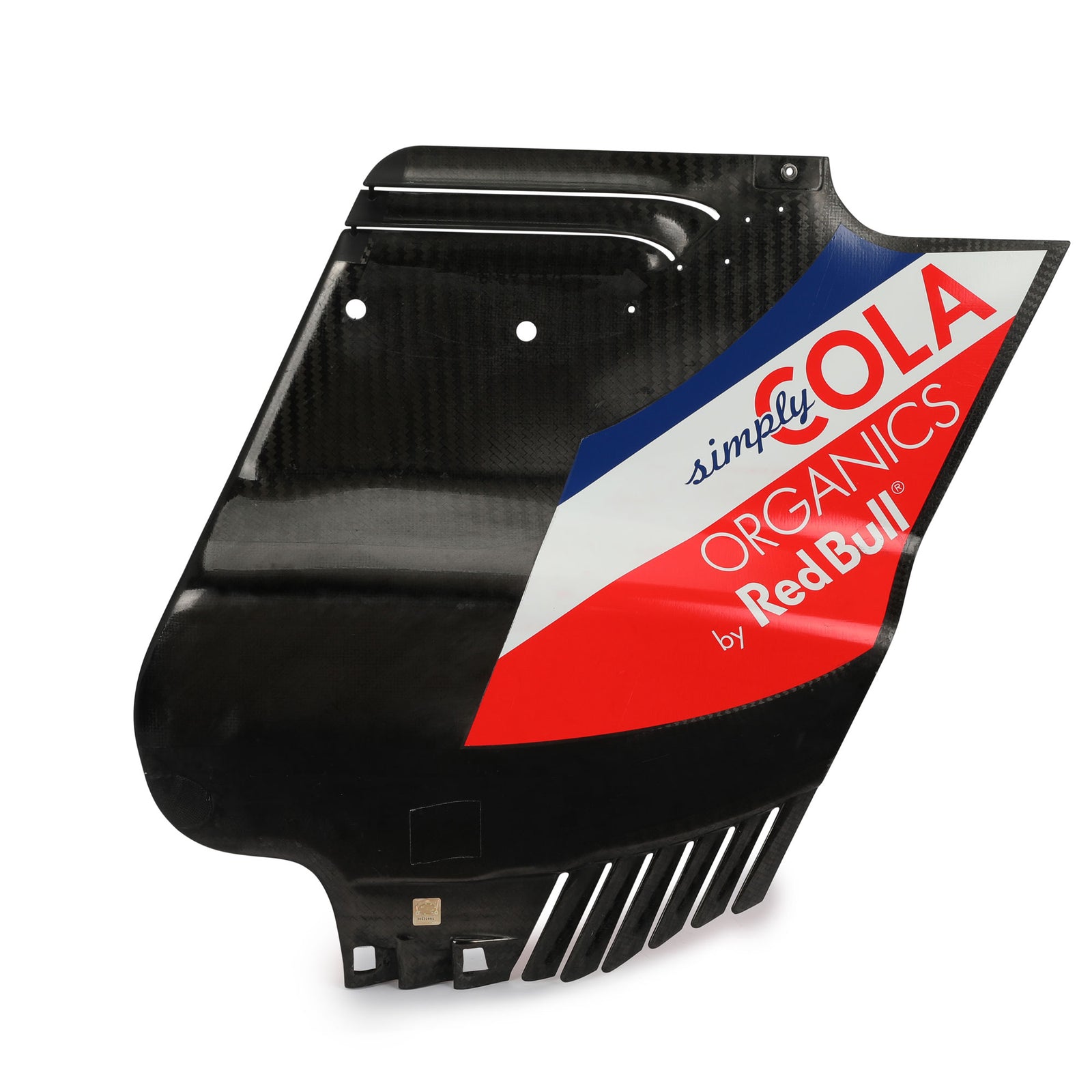 LOT 665 - Red Bull Racing 2018 Season Used RB14 Right Hand Rear Wing Endplate