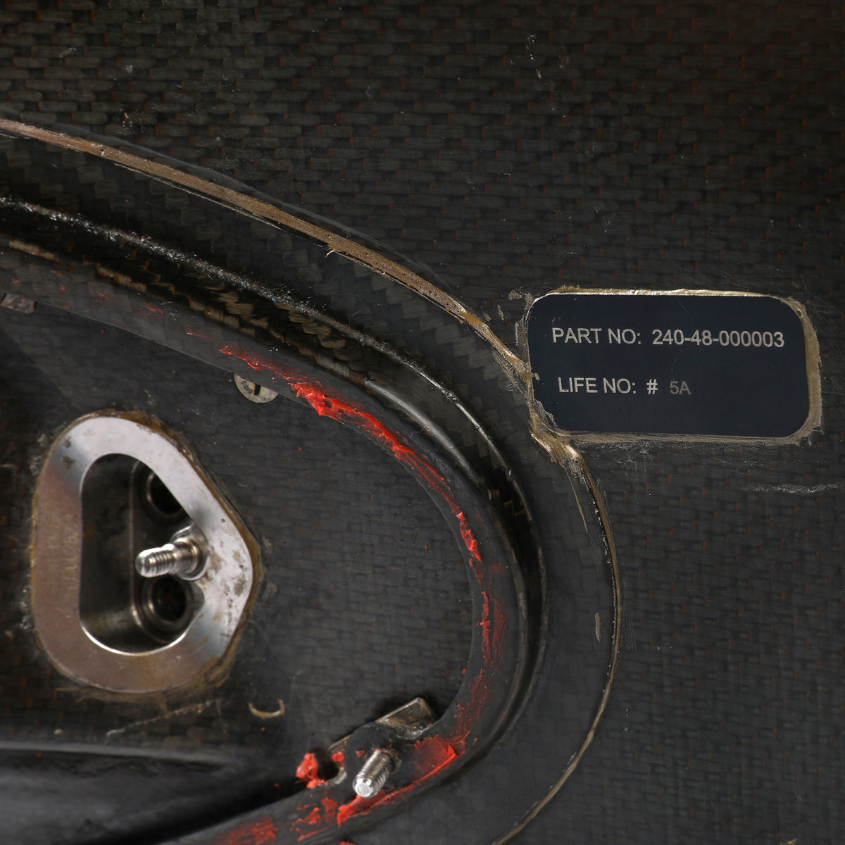 The Austin Auction LOT 046 - 2024 Alpine Grand Prix Used Gearbox and Rear Wing Display