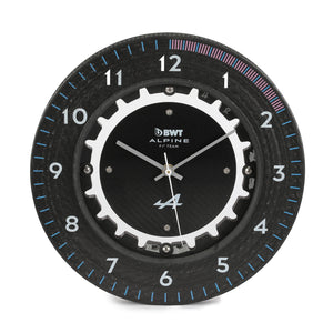 BWT Alpine F1 Team race-used brake disc desk clock collectible