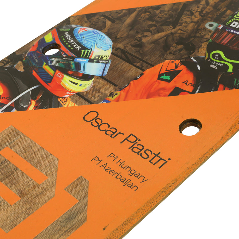 McLaren F1 Team MCL38 2024 'Constructors Champions' Skid Block Wall Art