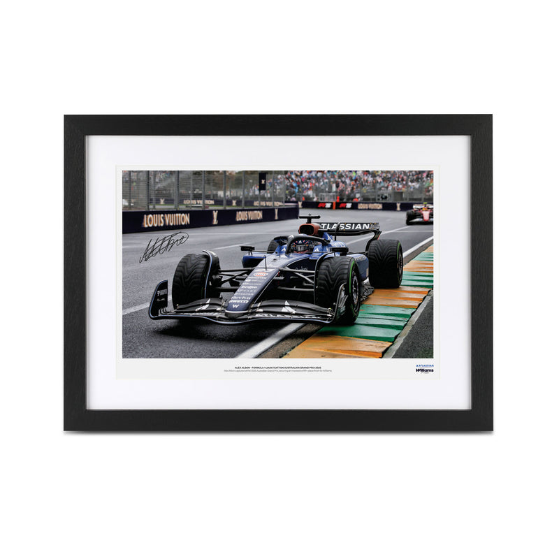 Alex Albon 2025 Signed Photo - Australian GP