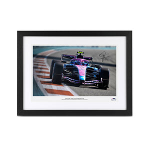 Franco Colapinto 2025 signed photo from the Miami Grand Prix authentic Formula 1 memorabilia for premium collector display