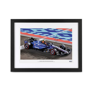Carlos Sainz 2025 signed photo from the Qatar Grand Prix authentic Formula 1 memorabilia for premium collector display