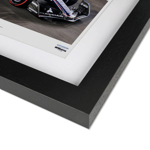 Authentic Carlos Sainz signed 2025 Qatar Grand Prix photo ideal for Formula 1 collector display and enthusiasts