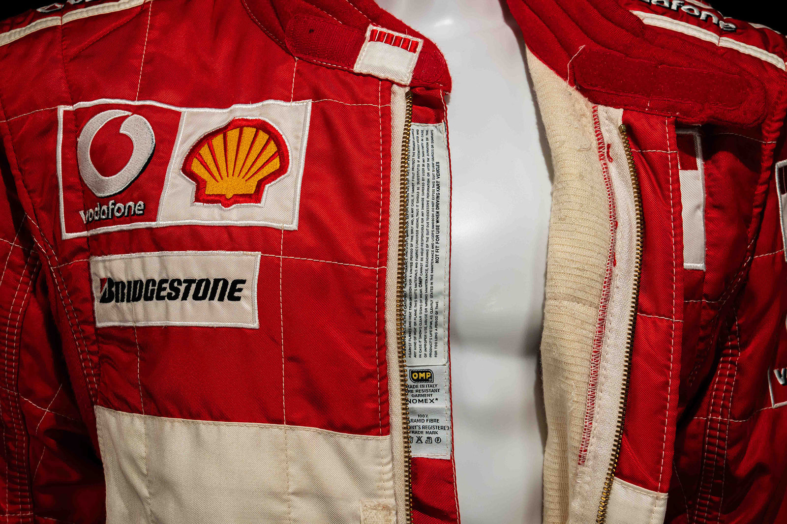 LOT 523 - Michael Schumacher 2006 Race Used Ferrari Suit - Turkey GP