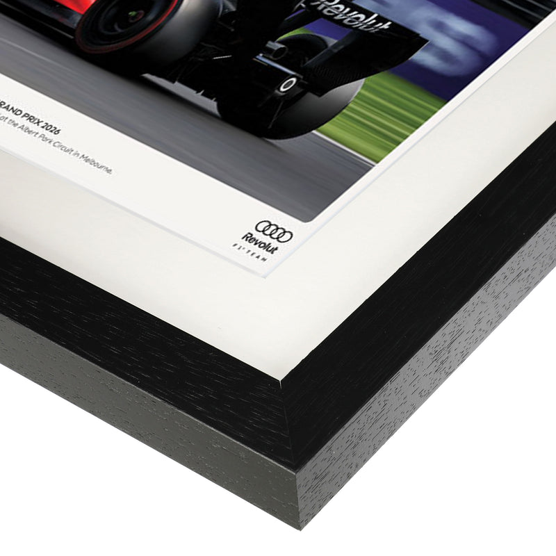 Audi Revolut F1 Team Gabriel Bortoleto signed photo 2026 Australian Grand Prix memorabilia display
