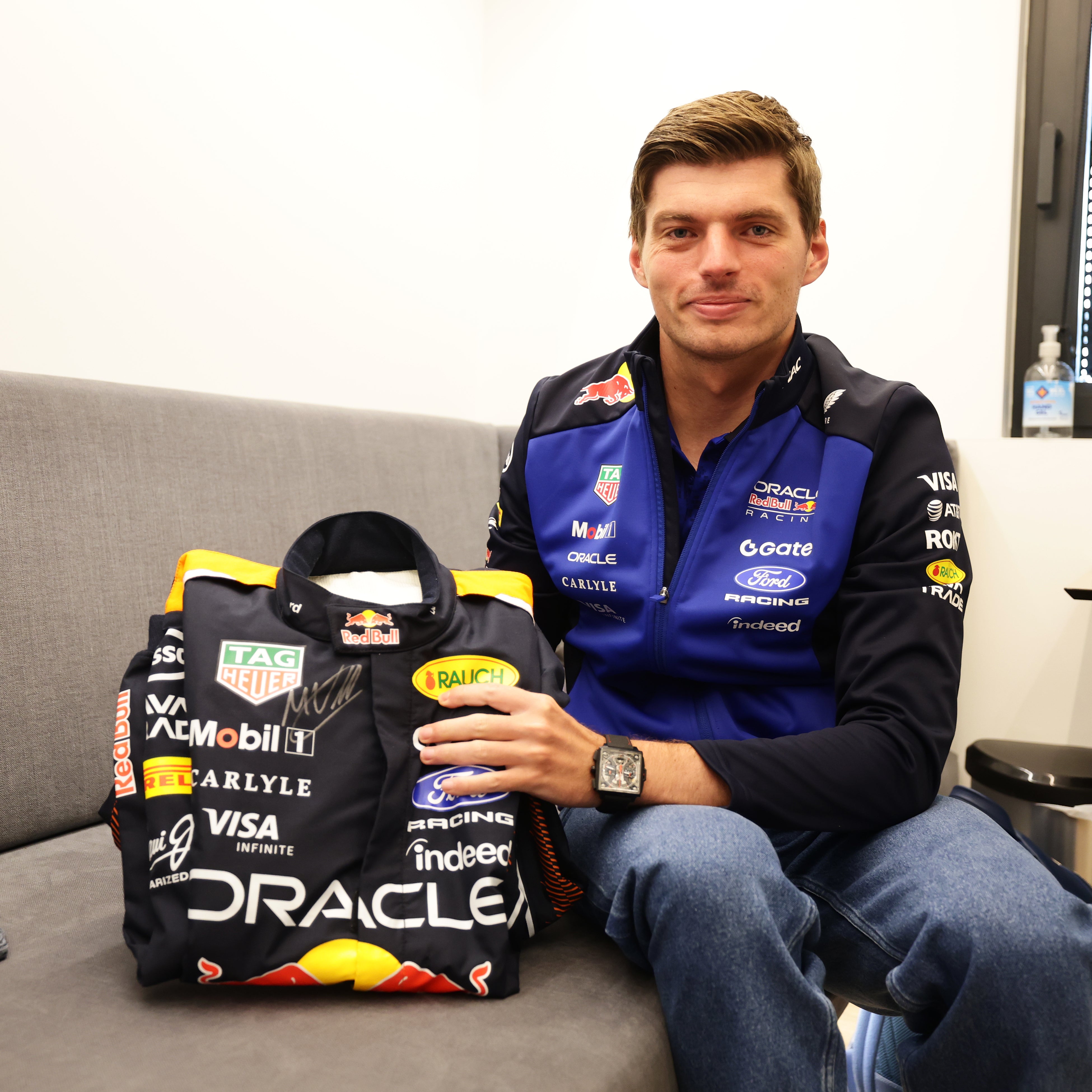 Auction Charity LOT 001 - Signed Max Verstappen, Oracle Red Bull